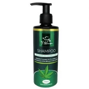 shampoo de cannabis argan y queratina 250 ml