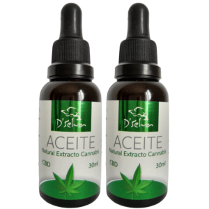 2 Unidades de Aceite Extracto Cannabis CBD 30 ml Venta en Colombia