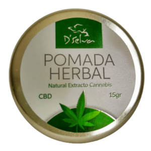 Pomada Herbal con CBD y Cera de Abejas. 15 gr